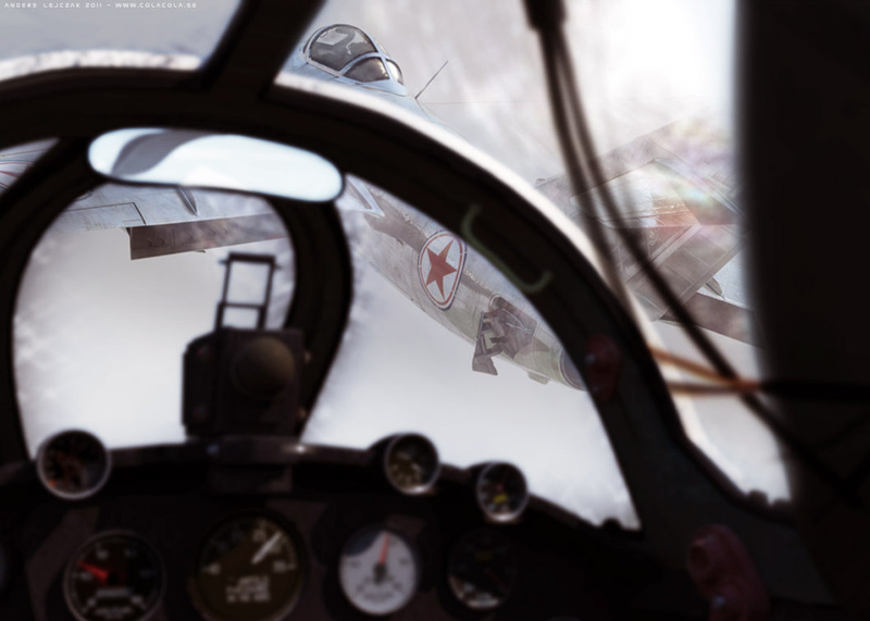 Illustration for article titled Incredibly realistic 3D renders of fighter planes